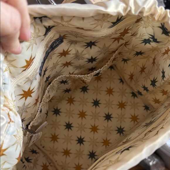 Lug Ditty XL Drawstring Convertible Tote Bag Metallic - Picture 8 of 9